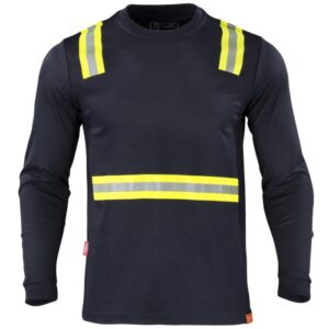 Polera Hibrida Dual Manga Larga Hombre