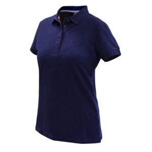 Polera con Cuello Confort Spandex Manga Corta Mujer