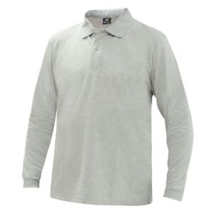 Polera con cuello Confort Spandex Manga Larga Caballero
