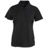 Polera con cuello DryFresh Smooth® 60% Algodón Manga Corta Mujer