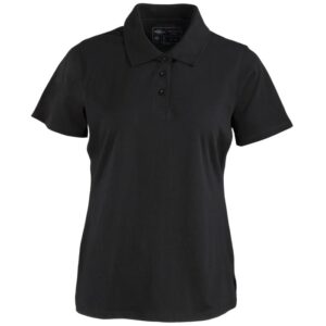 Polera con cuello DryFresh Smooth® 60% Algodón Manga Corta Mujer