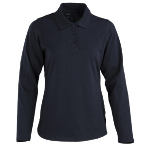 Polera con cuello DryFresh Smooth® 60% Algodón Manga Larga Mujer