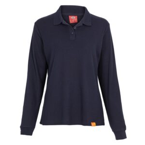 Polera Piqué Corporativa Premium 60/40 Manga larga dama